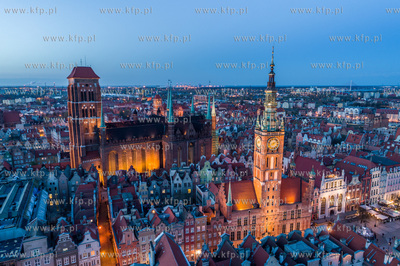 Gdansk, Stare Miasto, Ratusz Glownego Miasta, Bazylika...