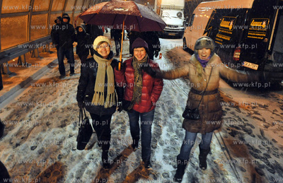 Otwarcie estakady nad aleja Grunwaldzka, bedaca czescia...