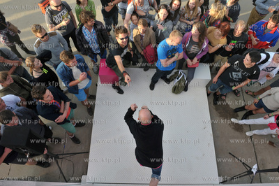 Heineken Open'er Festival w Gdyni. Stosiko firmy T-mobile....