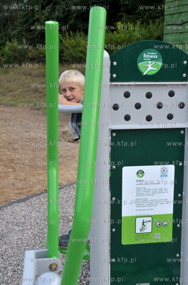 Silownia zewnetrzna w Sulminie na Kaszubach. 16.08.2013...
