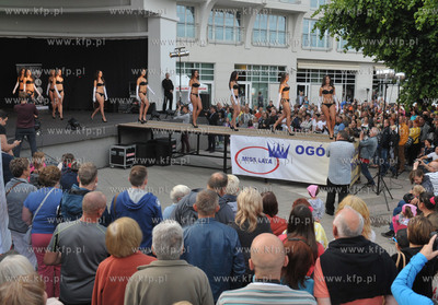 Ogolnopolskie wybory Bursztynowej Miss Lata w Sopocie....