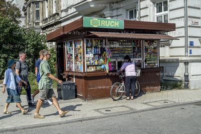 Gdańsk, Dolne Miasto. Okolice skrzyżowania ul. Łąkowej,...