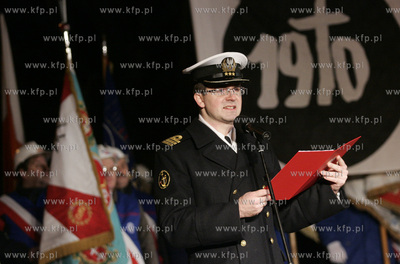 Gdynia.  Obchody rocznicowe wydarzen Grudnia 1970....