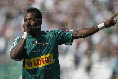 Gdansk. Mecz o mistrzostwo Ekstraklasy. Lechia Gdansk...