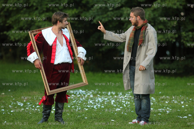 Gdynia.  Park w Kolibkach. Festiwal Szekspirowski....