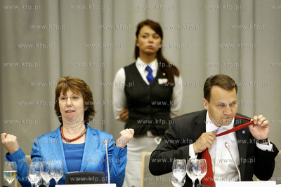 Sopot. Hotel Sheraton. Spotkanie ministrow spraw zagranicznych...