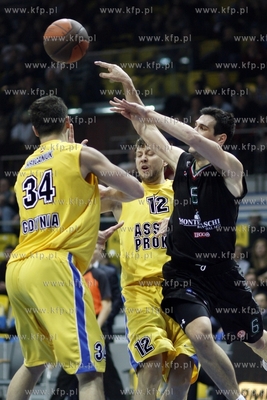 Gdynia. Euroliga. Asseco Prokom Gdynia - Montepaschi...