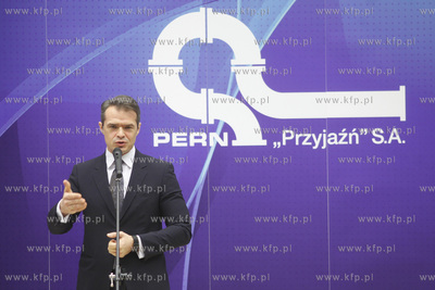 Gdansk. Amber Expo. PERN Przyjazn podpisal  umowę...