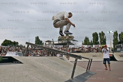 Gdansk. Plac Zebran Ludowych. Baltic Games -  Festival...