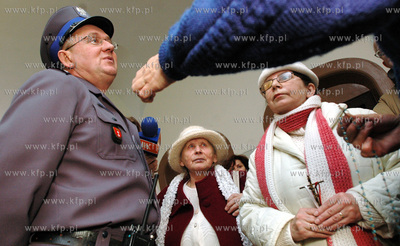 Gdansk, Sad Rejonowy, w trakcie rozprawy przeciwko...