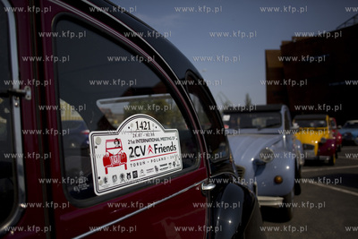 Gdańsk. Samochody marki citroen ze Światowego Zlotu...