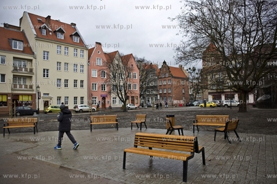 Gdańsk. Remont skweru przy ulicy Szerokiej.
10.12.2016
fot....