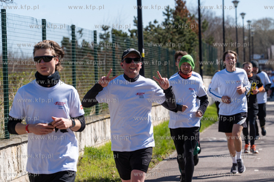 Gdańsk Brzeźno. Impreza Gdańsk Biega i Wybiera Zdrowie...