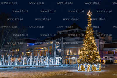 Sopot. Iluminacje świąteczne. 08.12.2023 / fot. Anna...
