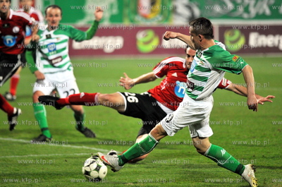 Gdansk. XXII kolejka Ekstraklasy pilki noznej Lechia...