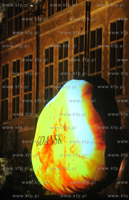 Gdansk. III Swiatowy Zjazd Gdanszczan. Bursztynowy...