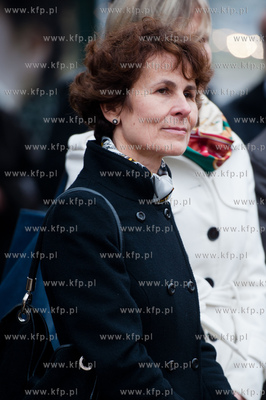 Gdansk. Przystanek tramwajowy przy ul. Dlugie Ogrody....