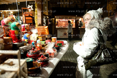 Gdansk. Targ Weglowy. Szesnasty Jarmark Bozonarodzeniowy...