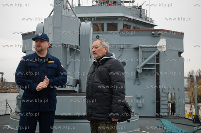 Gdynia. Port Wojenny w Gdyni. Jan Tuszyński z Poznania,...