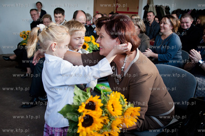 Gdansk. Osiedle Sitowie. Obchody pierwszej rocznicy...