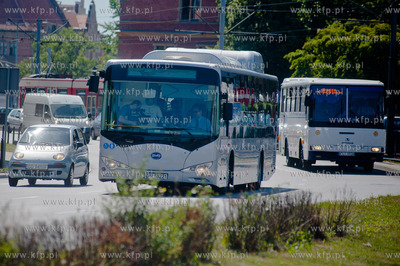 Gdansk. Waly Jagiellonskie. Prezentacja chinskiego...