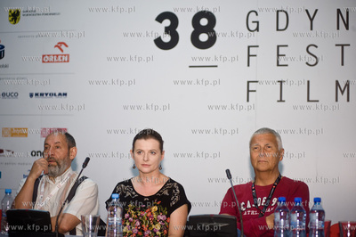 38 Gdynia Festiwal Filmowy. Konferencja prasowa filmu...
