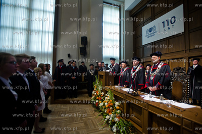 Aula Politechniki Gdanskiej. Inauguracja Roku Akademickiego...