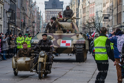 Gdansk. Narodowy Dzien Pamieci Zolnierzy Wykletych....
