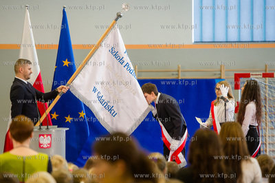 Gdansk. Uroczystosc nadania imienia Arkadiusza Arama...
