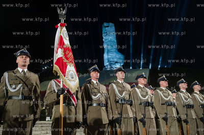 Gdansk. Westerplatte. Obchody 70. rocznicy zakonczenia...