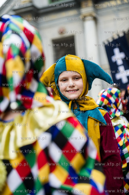 Gdansk. Swieto Miasta.  Parada Gdansczan - Wiwat Gdansk....