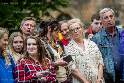 Gdansk. Plac Walowy. XX Miedzynarodowy Festiwal Teatrow...