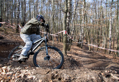 Sopot, bike park przy ul. Smolnej. Pierwsze zawody...
