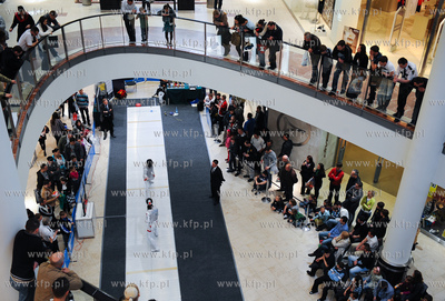 Gdansk. Galeria Baltycka. Final turnieju o Bursztynowy...