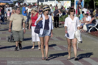 Promenada nadmorska w Ustce.
02.07.2010
Fot. Hubert...