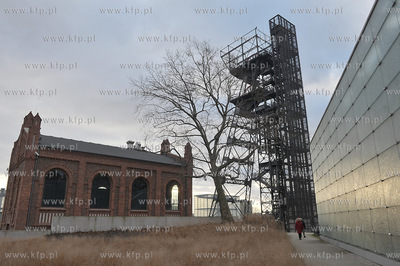 Muzeum Slaskie w Katowicach. Teren dawnej kopalni wegla...