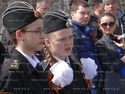Uroczystosci z okazji zakonczenia II wojny swiatowej...