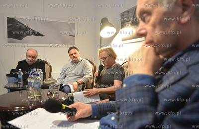 Otwarcie czytelni scenariuszy w Gdynskiej Szkole Filmowej....