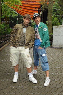 Top-Trendy, drugi dzień prób. Nz od lewej Maciej...