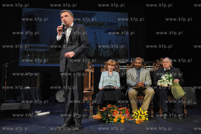 Gdansk, uroczystosc wreczenia Nagrod Miasta Gdanska...