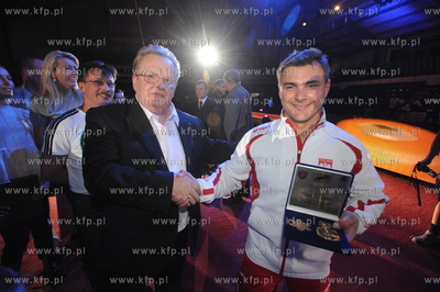 Gdansk, hala widowiskowa AWFiS. Wielka gala konczaca...