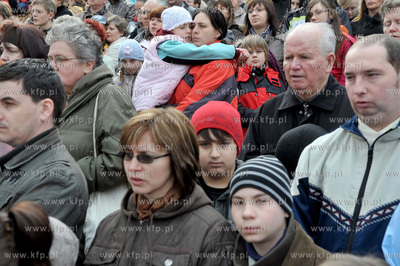 Wejherowo. Droga Krzyzowa. Inscenizacja Meki Panskiej...