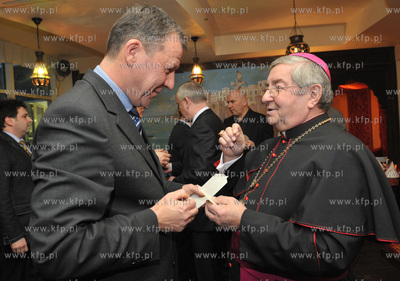 Spotkanie wigilijne przedstawicieli pomorskich mediow...