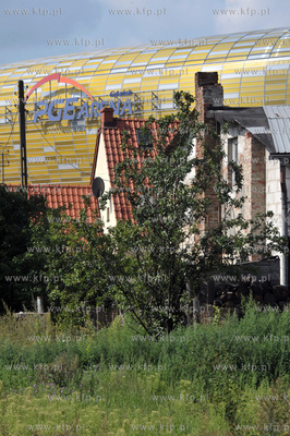 Gdansk Letnica okolice stadionu PGE Arena. Widok na...