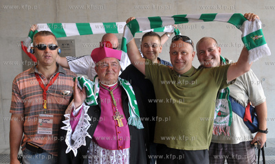 Mecz inauguracyjny na PGE Arena w Gdansku pomiedzy...