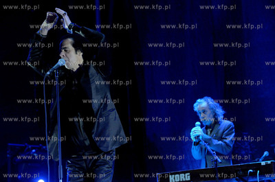 Heineken Open'er Festival w Gdyni. Nz. Nick Cave 04.07.2013...