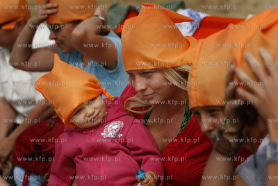Gdansk Jelitkowo. Krasnoludki Na Plazy - happening...