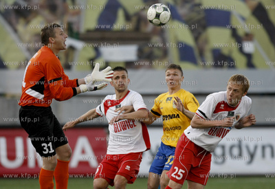 Gdynia. Ekstraklasa pilki noznej. Mecz Arka Gdynia...