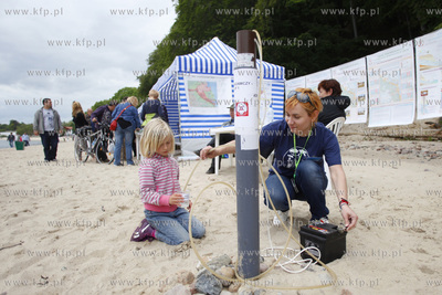Gdynia Orlowo. Baltycki Festiwal Nauki. Piknik geologiczny...