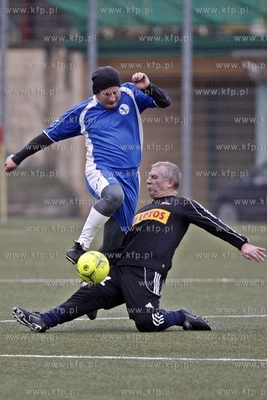 Gdansk. Boisko przy ul. Traugutta.  Sylwestrowy mecz...